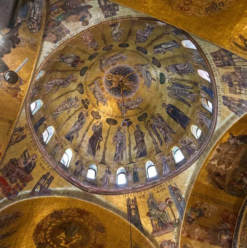 venedig markusdom goldene kuppel 2