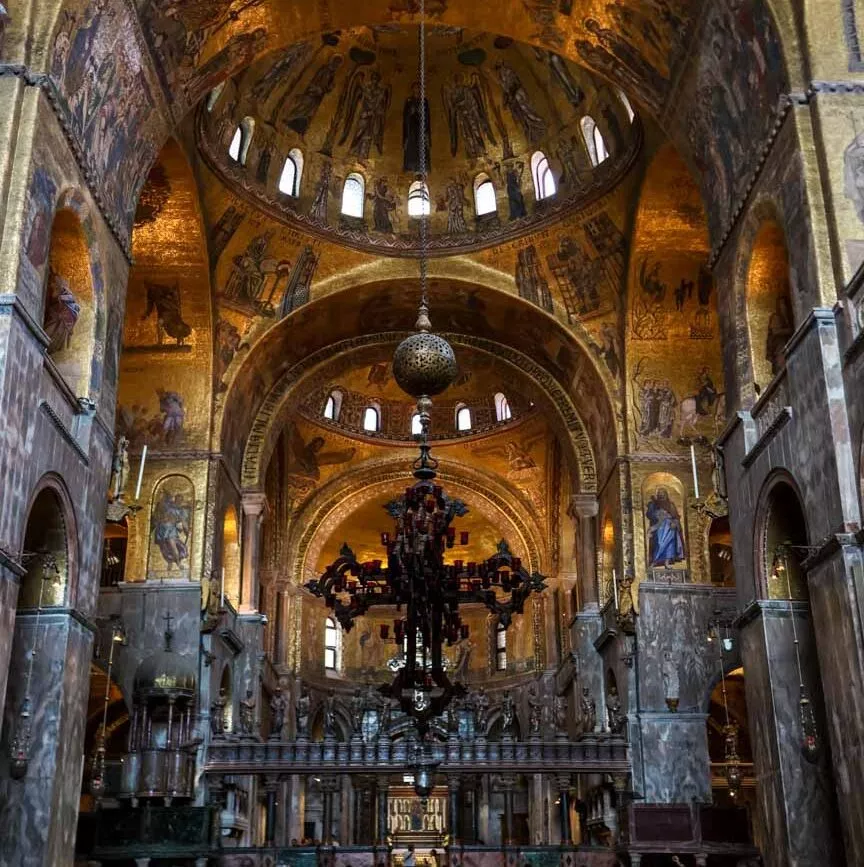 venedig markusdom innenraum