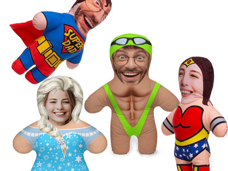 Geschenk lustig 3D Fotopuppe