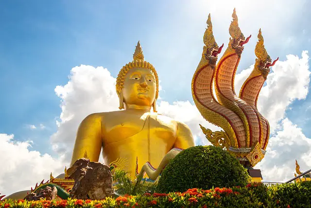 Thailand Ang Thong Buddha vom Wat Muang