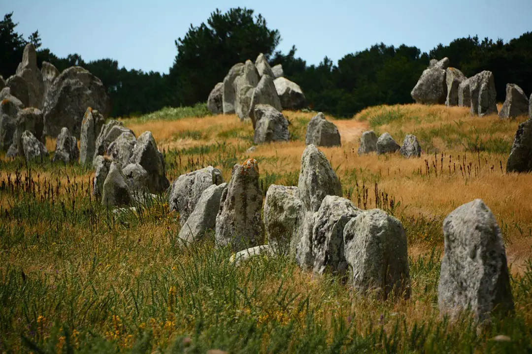 Bretagne Steinreihen von Carnac
