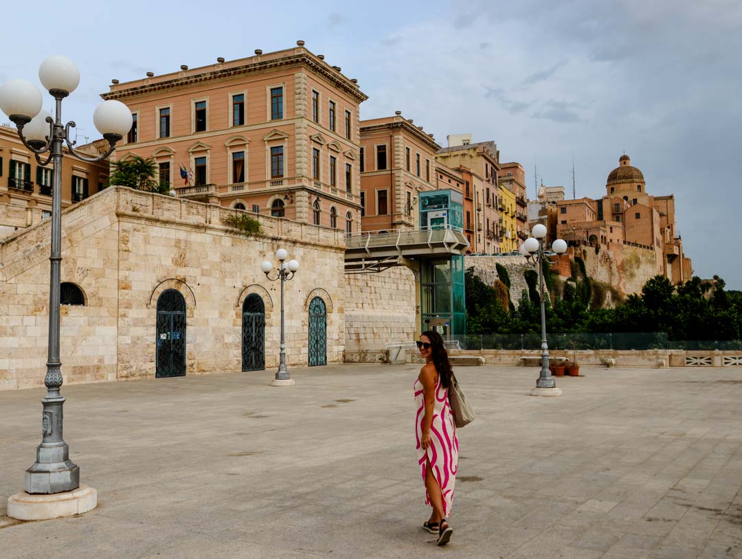 Cagliari Sehenswürdigkeiten Bastion Saint Remy
