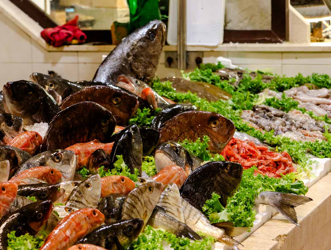 Cagliari Sehenswürdigkeiten Markt San Benedetto 01