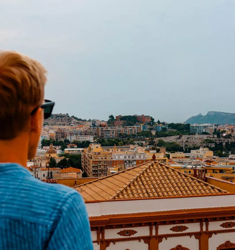 Cagliari Sehenswürdigkeiten Terrazza Umberto 04