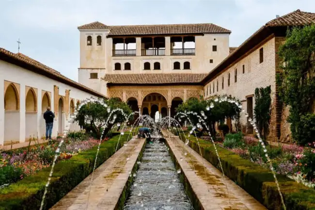 Granada Alhambra Generalife Innenhof 2
