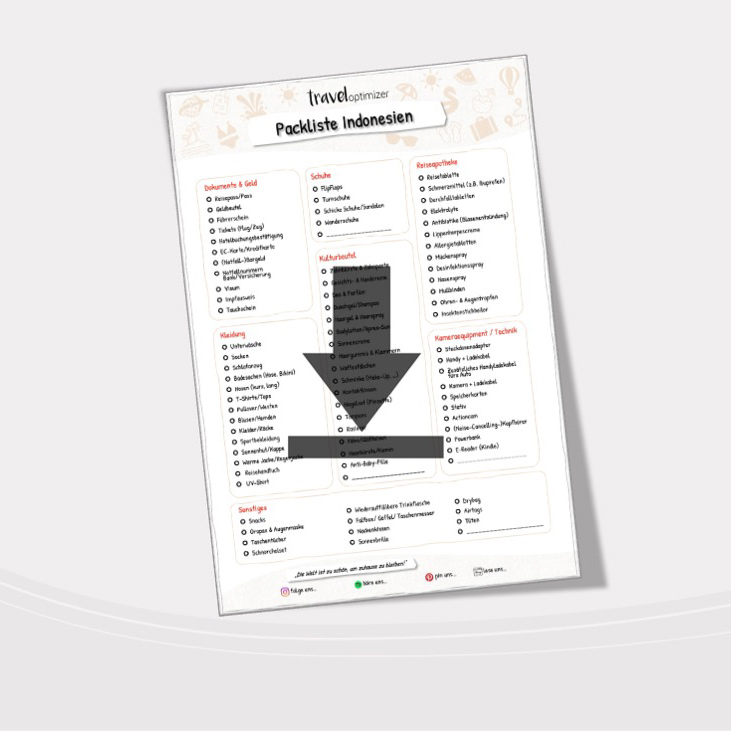 Packliste Indonesien PDF download