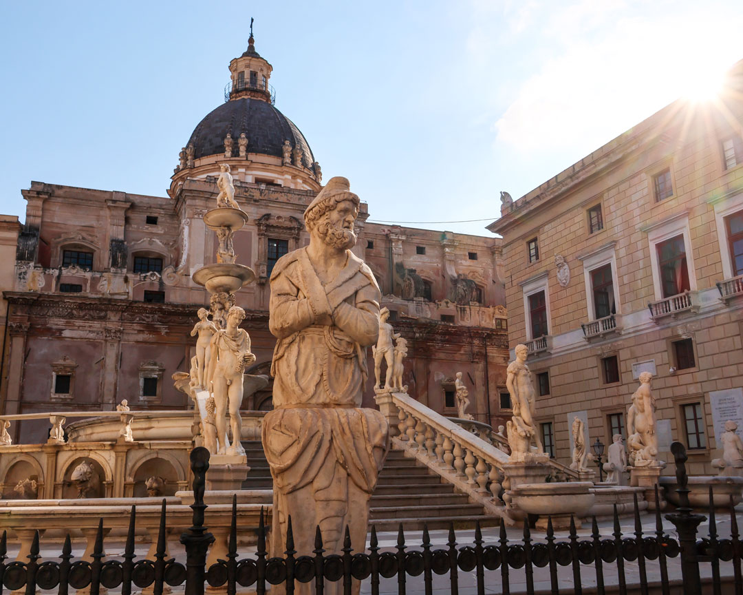 palermo sizilien fontana pretoria 2