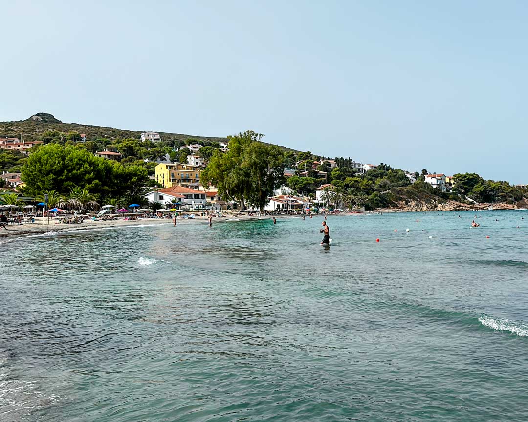 Sant'Antioco Sehenswürdigkeiten Maladroxia Beach