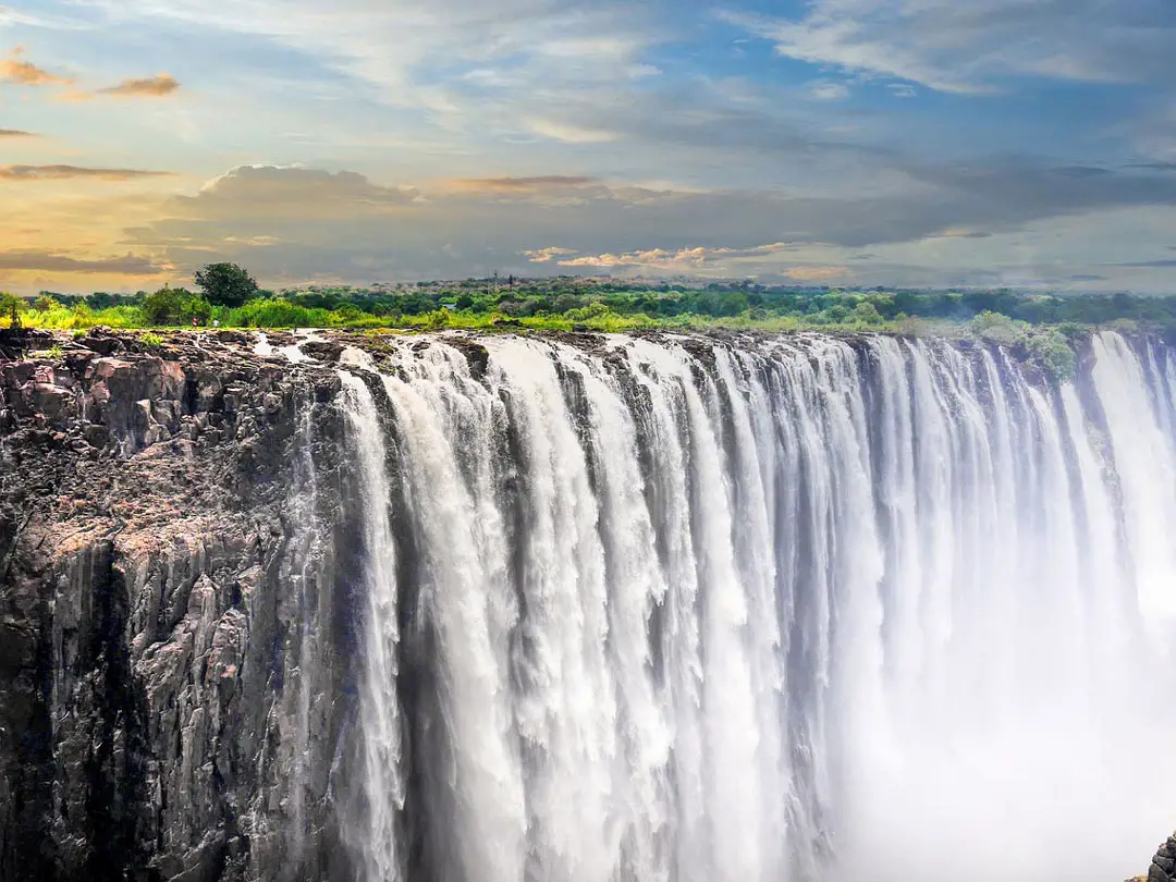 Schönste Orte der Welt Victoriafälle Simbabwe