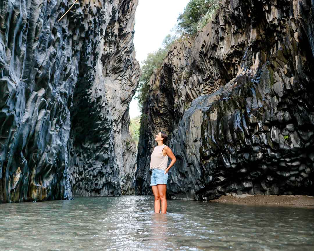 sizilien alcantara schlucht 12 Sizilien Alcantara Schlucht