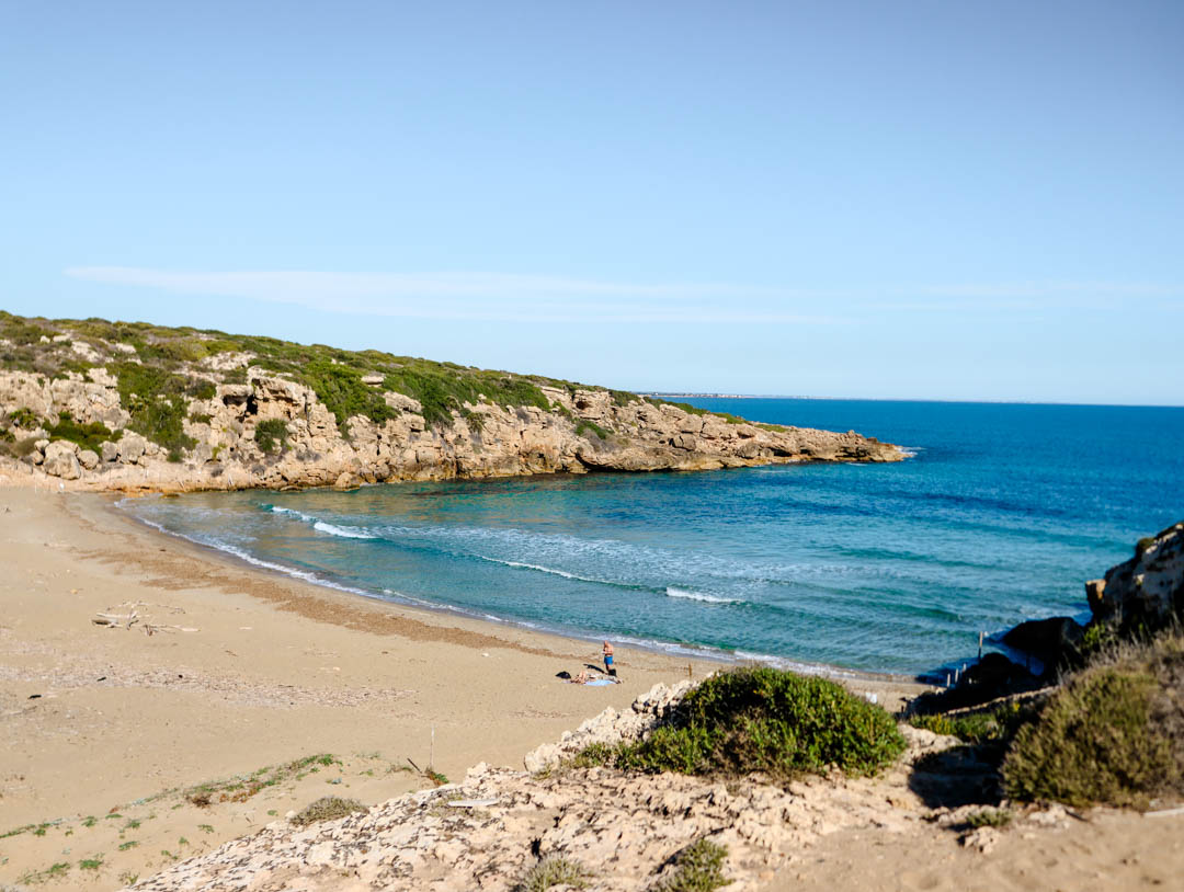 sizilien calamosche strand Sizilien Calamosche Strand