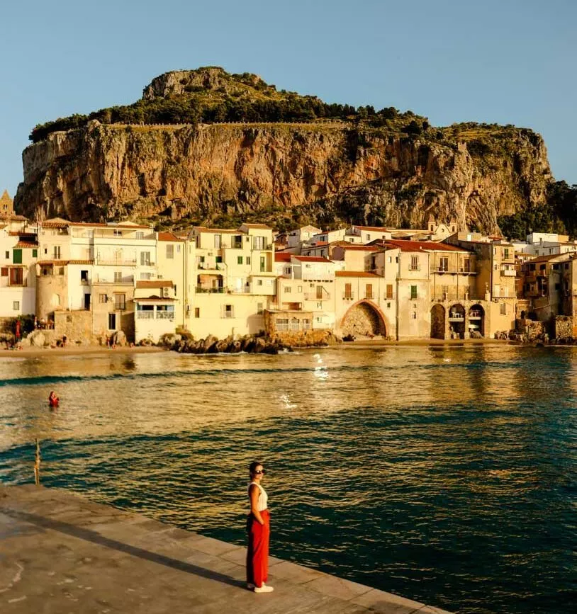 sizilien cefalu hafen sizilien cefalu hafen