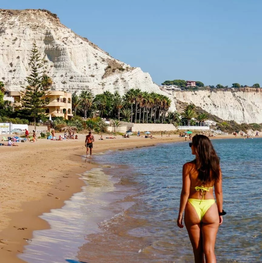 sizilien spiaggia di capo rossello sizilien spiaggia di capo rossello