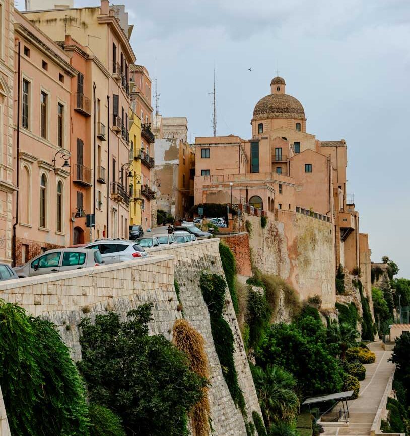 stadtmauer von cagliari