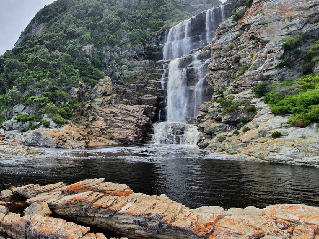 suedafrika tsitsikamma waterfall suedafrika tsitsikamma waterfall