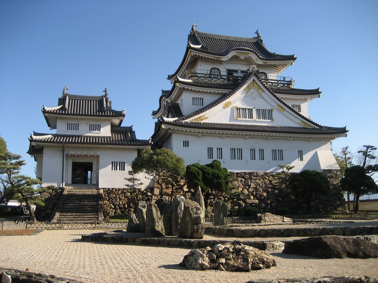 Japan Burg von Osaka