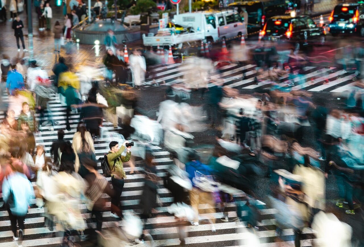 japan shibuya crossing