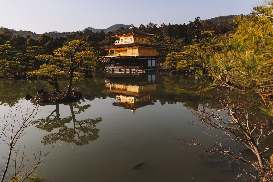 Kyoto Japan Tempel Kinkaku-ji