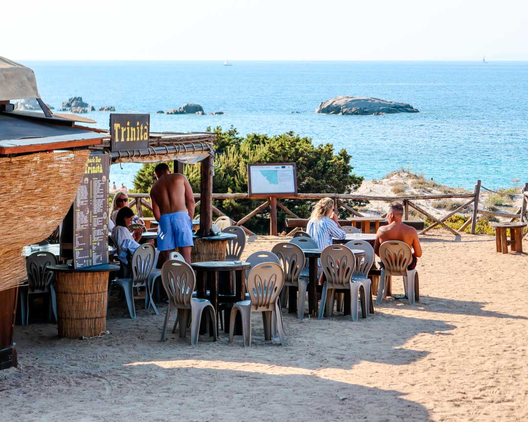 la maddalena sardinien bassa trinita beach