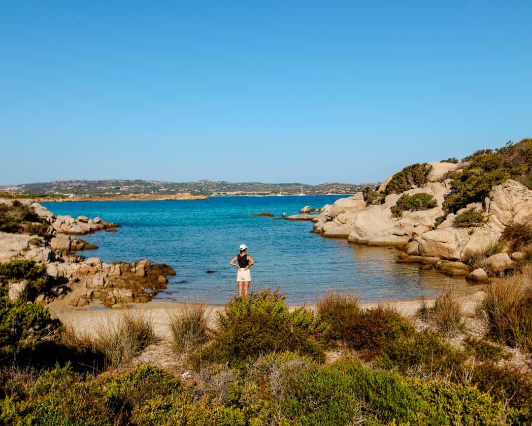 la maddalena sardinien cala dadini direkt neben cala garibaldi