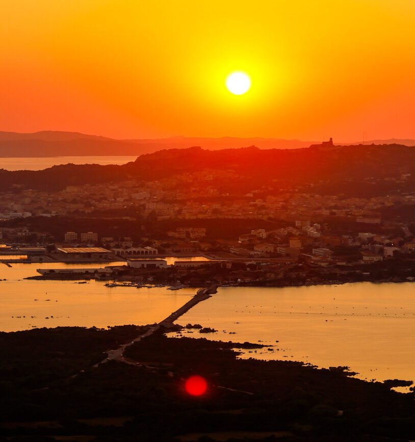 la maddalena sardinien sonnenuntergang monte tejalone 2