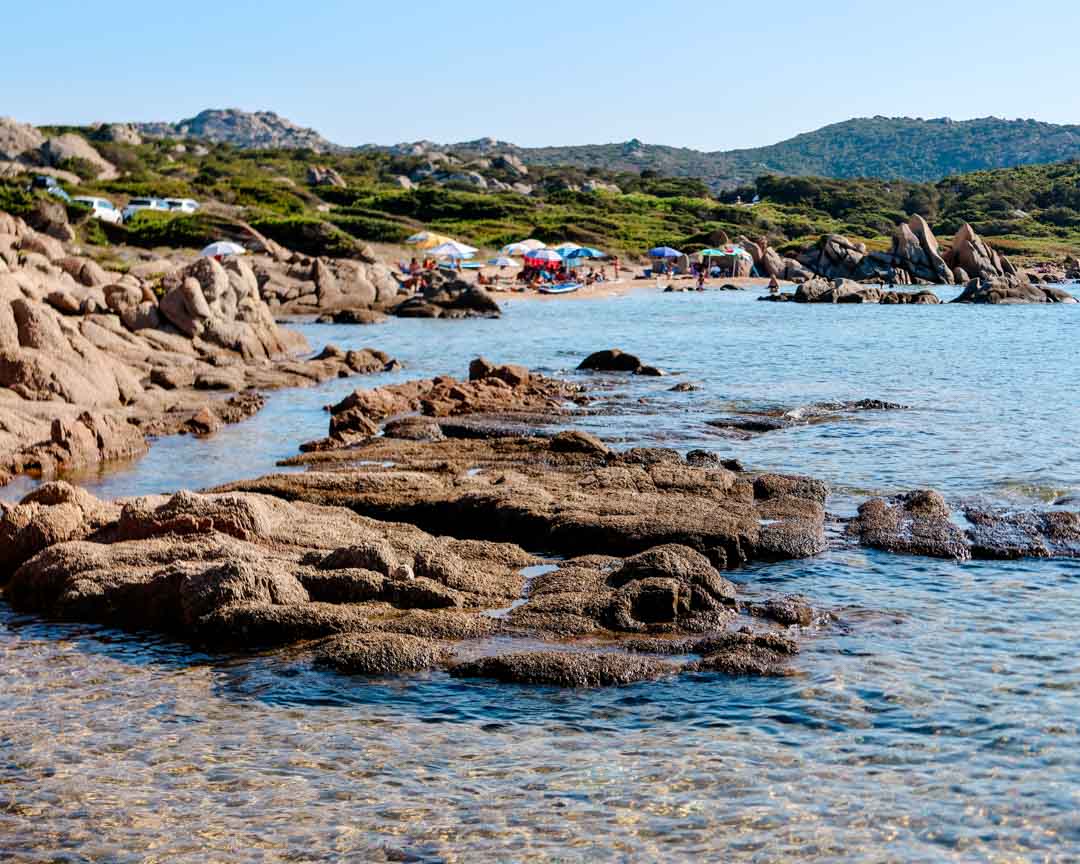 la maddalena sardinien spiaggia del cardellino