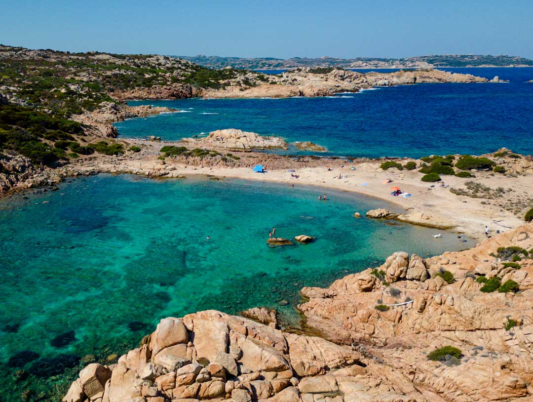 la maddalena sardinien spiaggia di punta crucitta 2