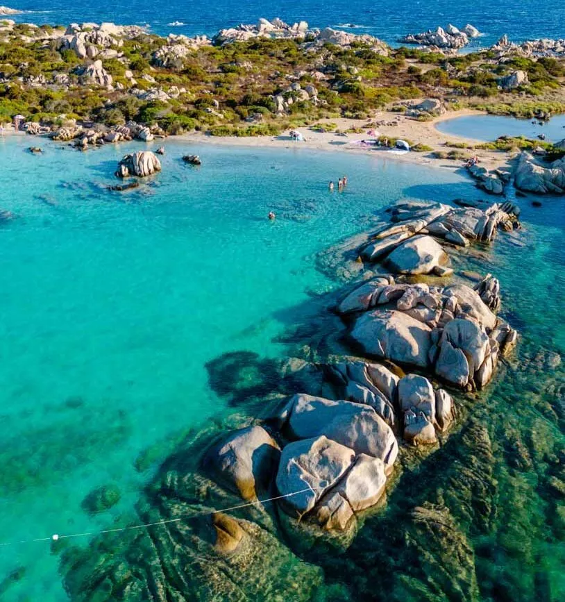 La Maddalena Sardinien Spiaggia Testa del Polpo