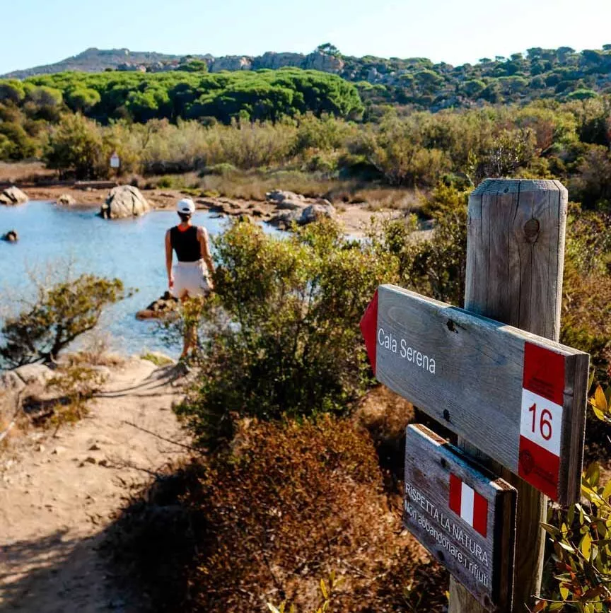 La Maddalena Sardinien Wanderung auf der Insel Caprera