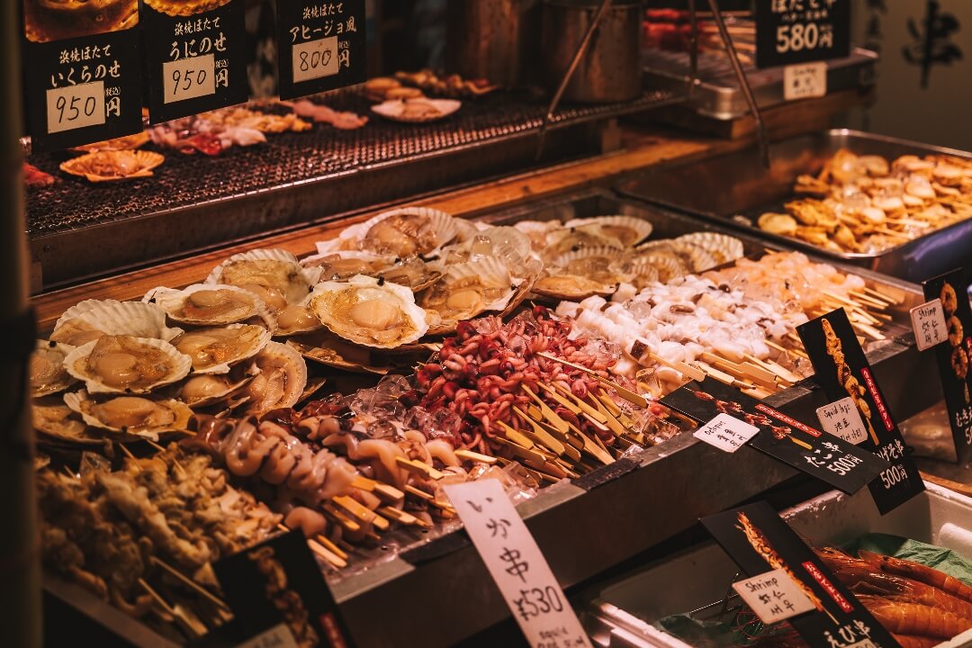 Nishiki Markt Fisch