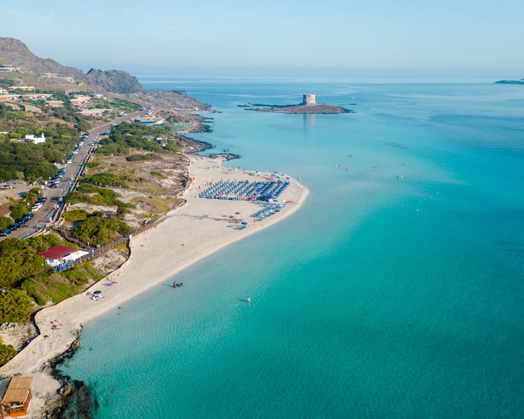 sardinien la pelosa am morgen sardinien la pelosa am morgen