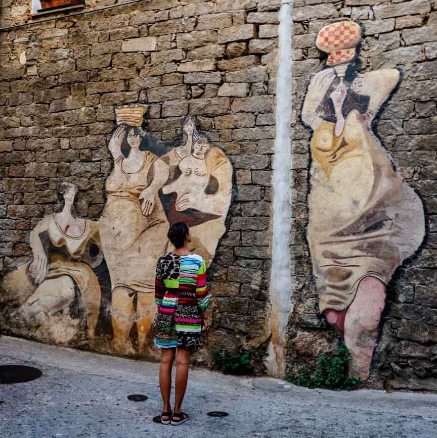 sardinien orgosolo graffiti