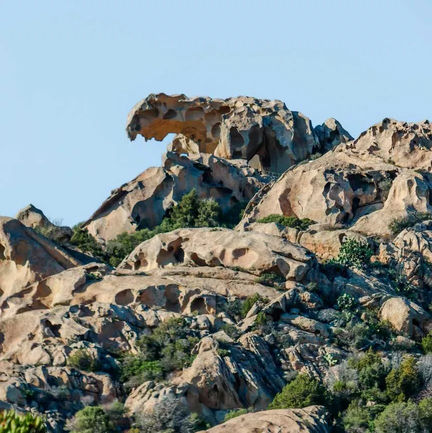 sardinien palau baerenfelsen von unten sardinien palau baerenfelsen von unten
