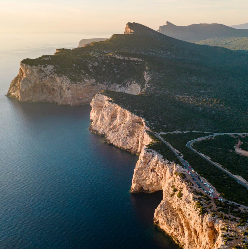 sardinien sardinien capo caccia panorama