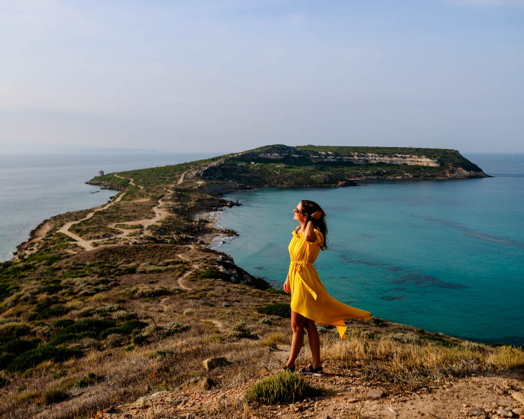 sardinien sinis halbinsel