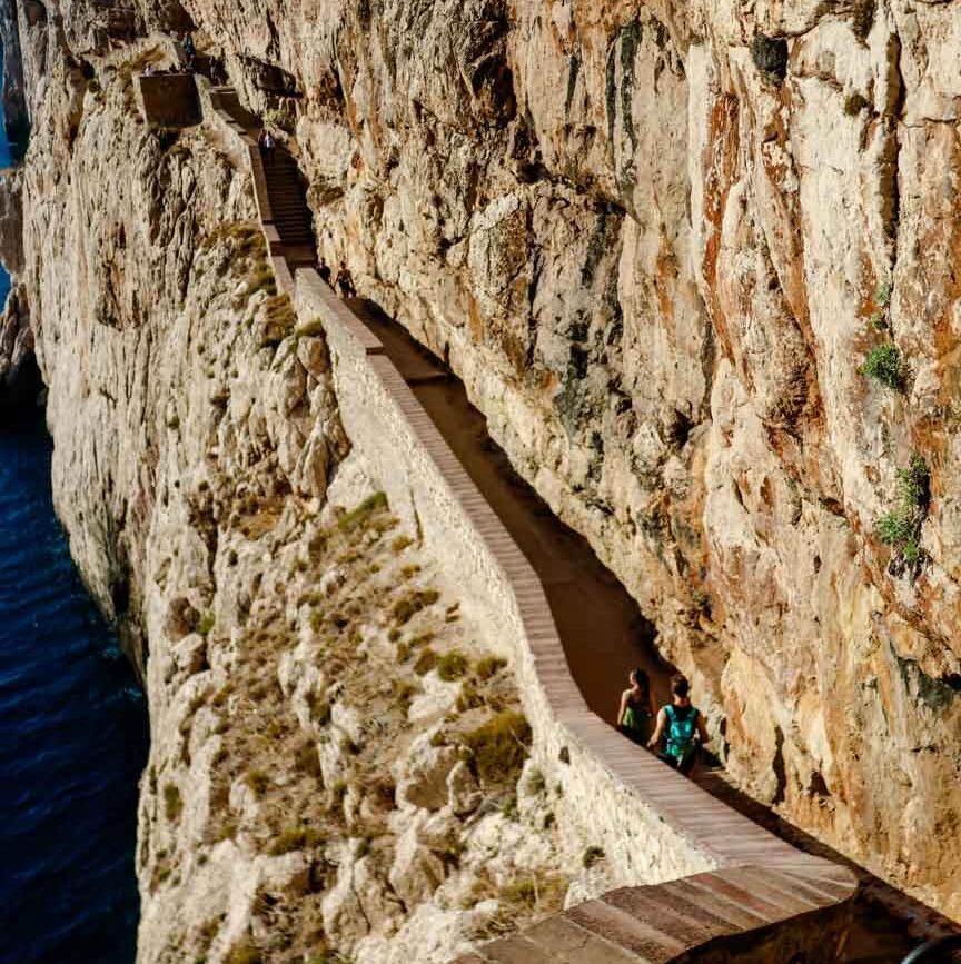 sardinien treppe zur neptungrotte 2