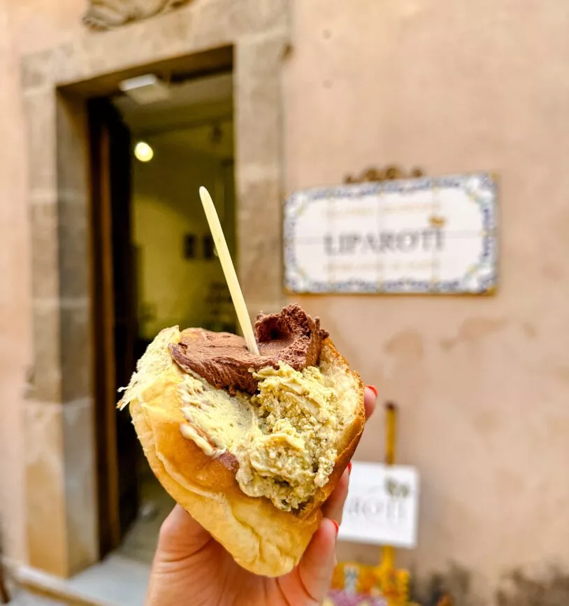 sizilien erice eisdiele liparoti