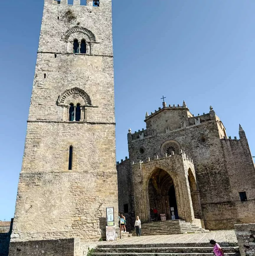 sizilien erice kirche