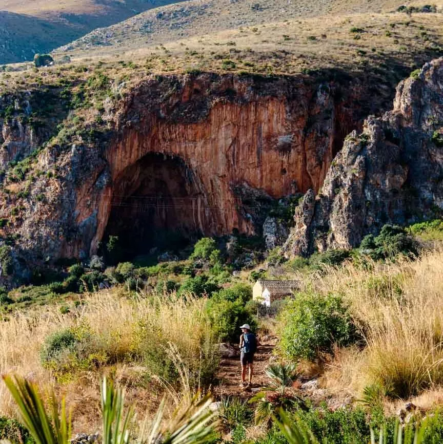 sizilien lo zingaro hoehle