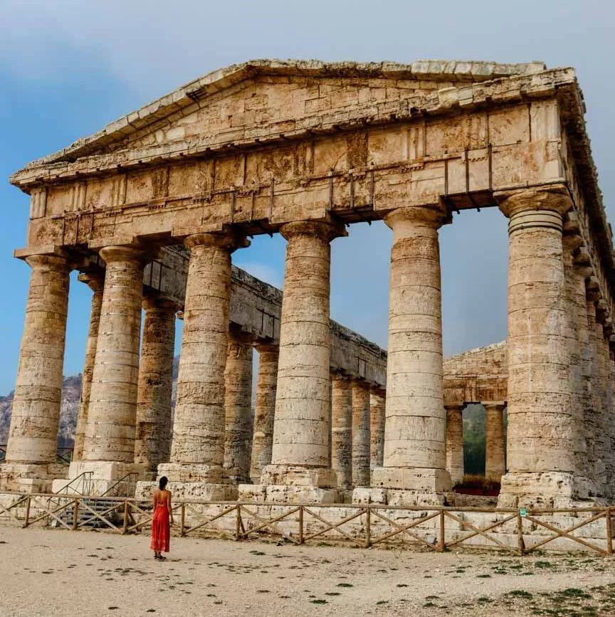 sizilien tempel von segesta