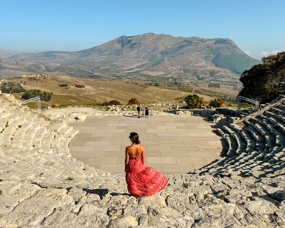 sizilien theater segesta