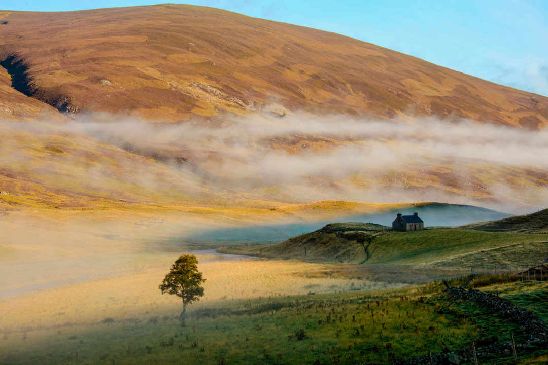 braemar blick aufs tal