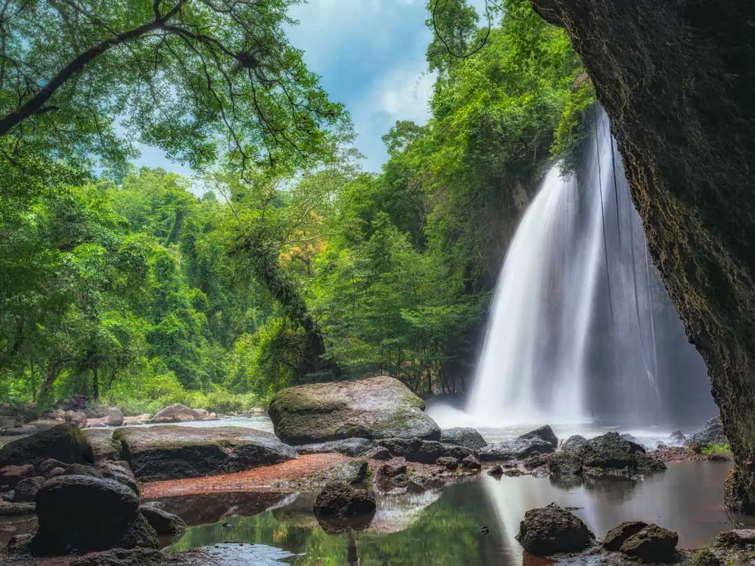 Thailand Sehenswürdigkeiten Haew Suwat Wasserfall