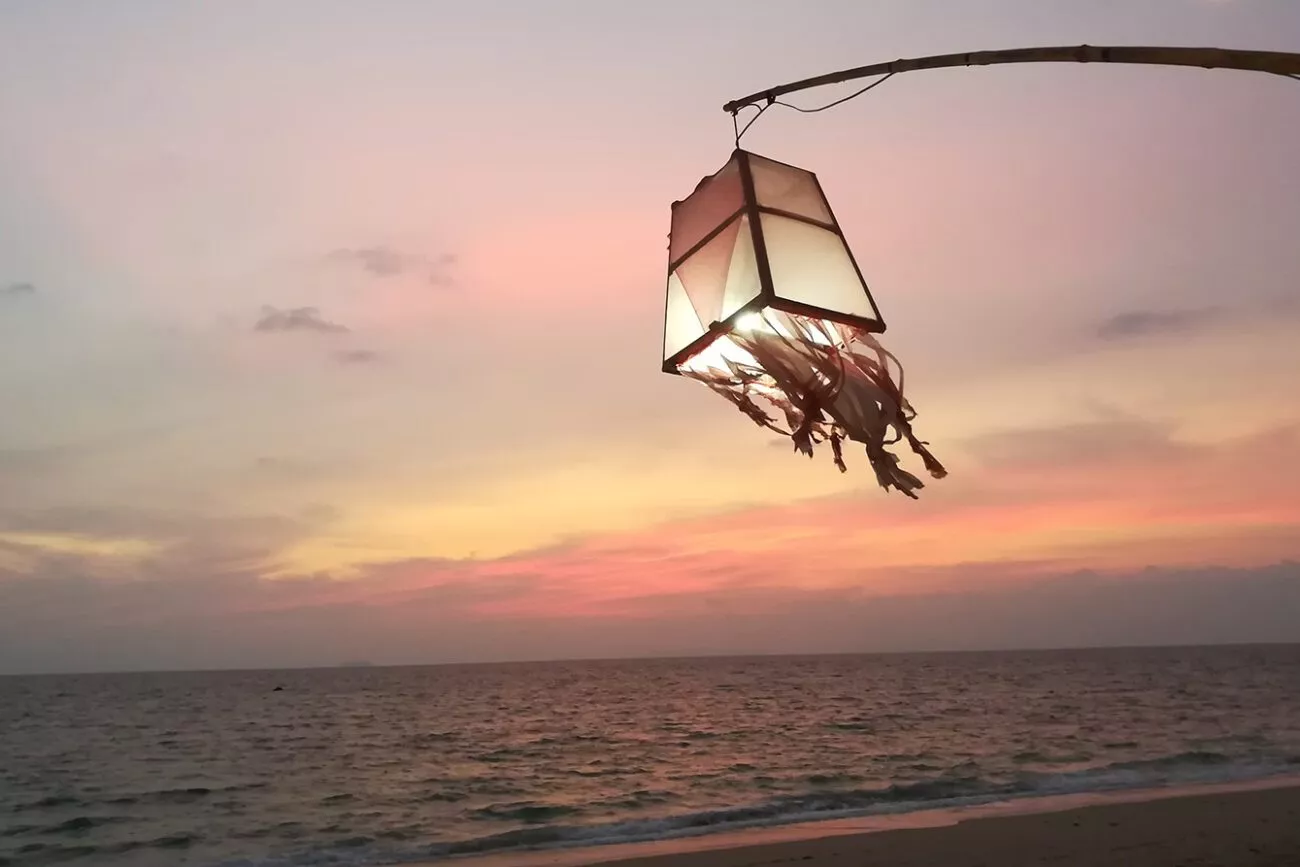 Thailand Koh Lanta Lampe Beach