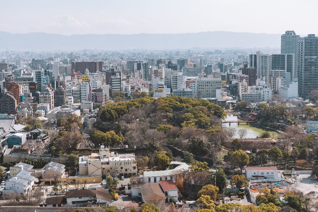tsutenkaku tower aussicht