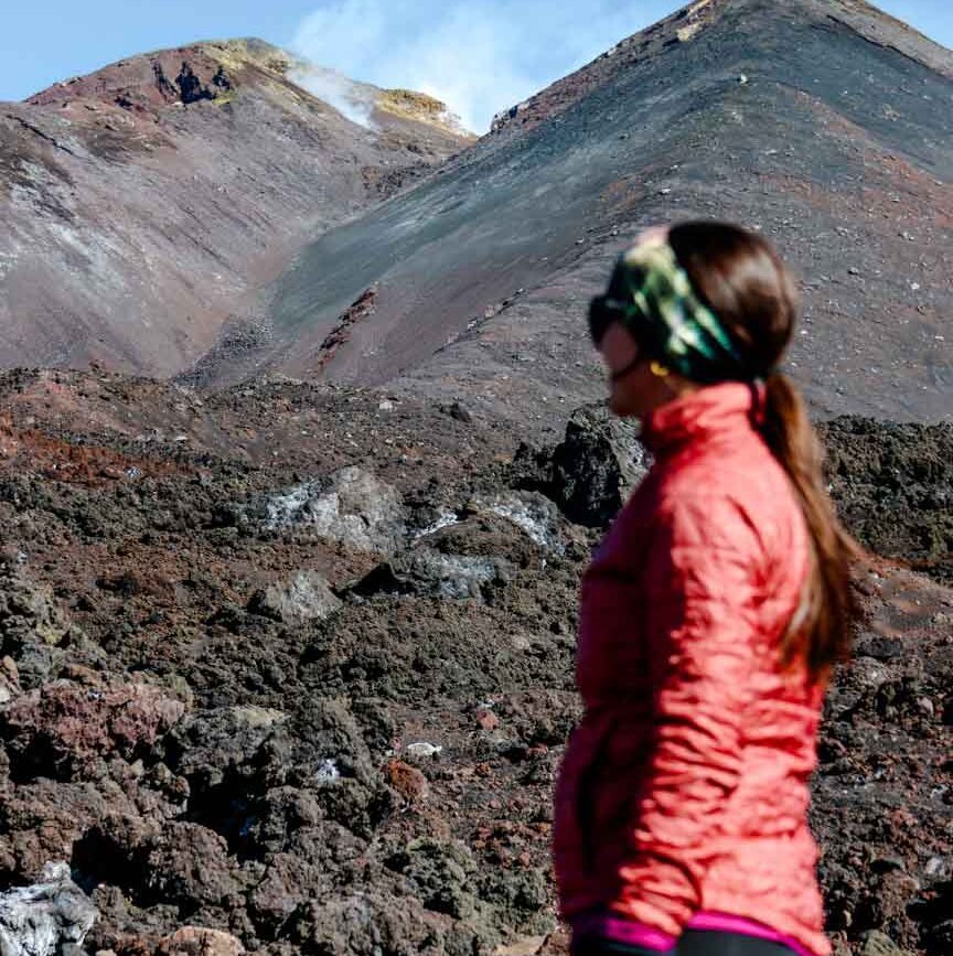 aetna besteigen sizilien