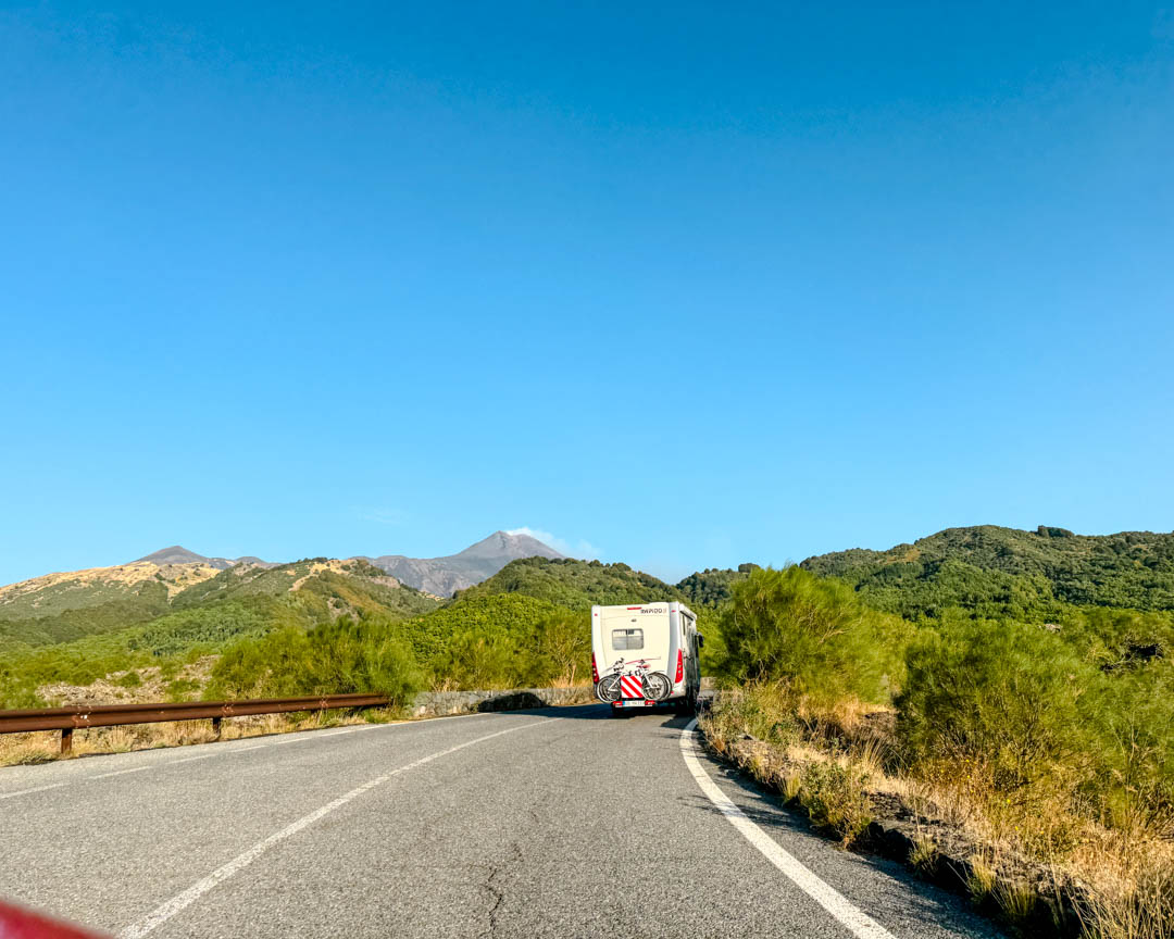 aetna fahrt zum parkplatz