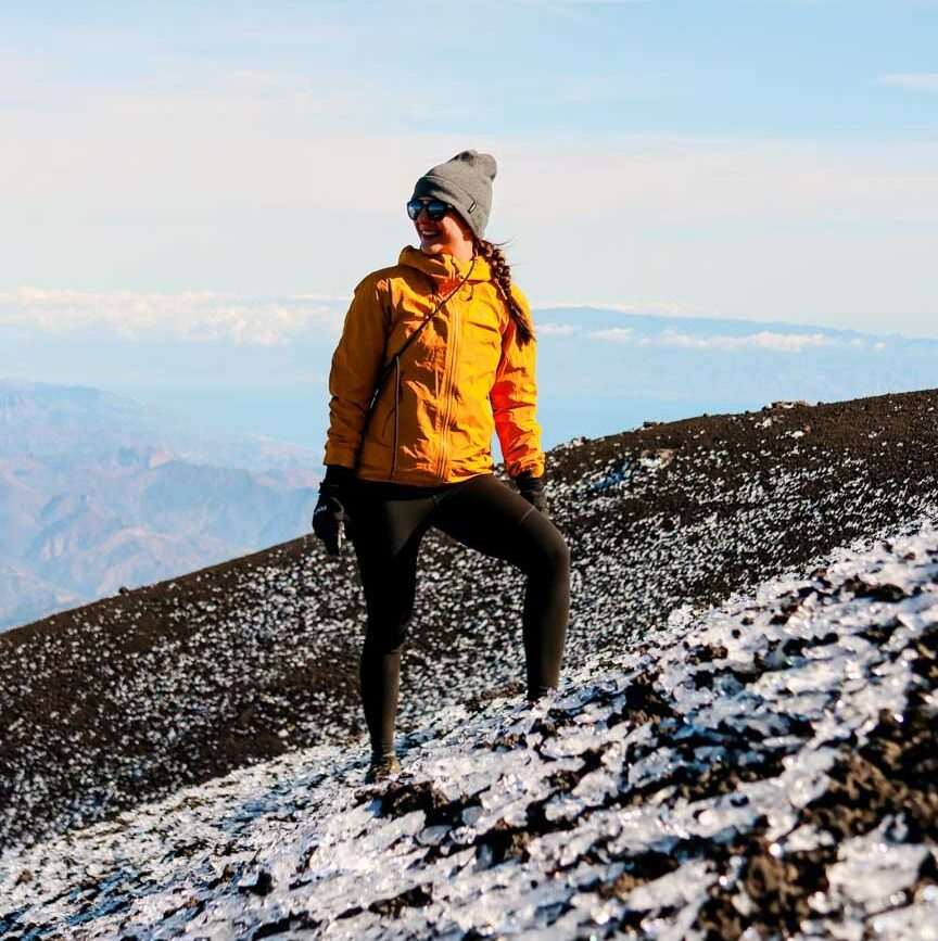 aetna tour eiskristalle auf der nordseite