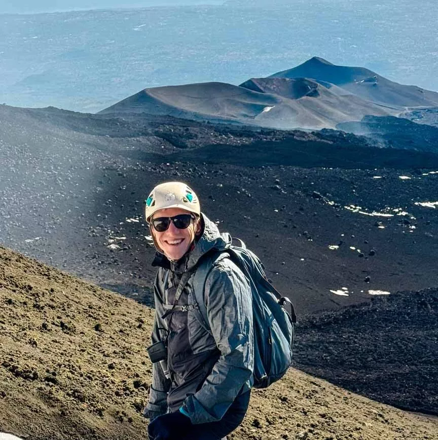 Ätna Tour Nordroute Blick Richtung Südseite