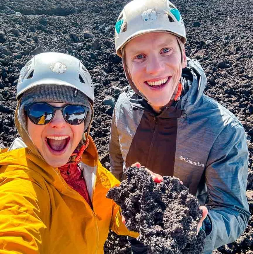 Ätna Tour Vulkangestein